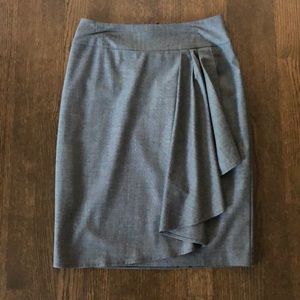 H&M gray pencil skirt
